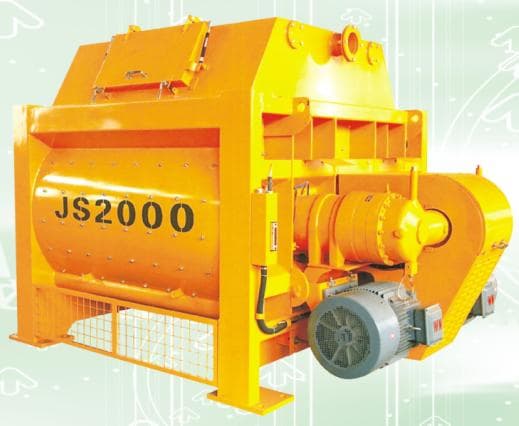 JS2000 compulsory concrete mixer